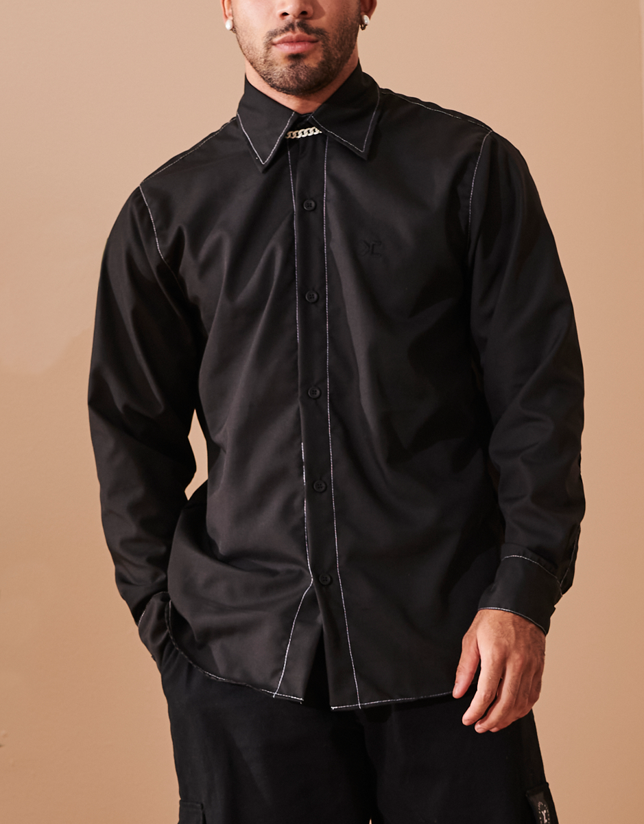 Camisa Social Manga Longa