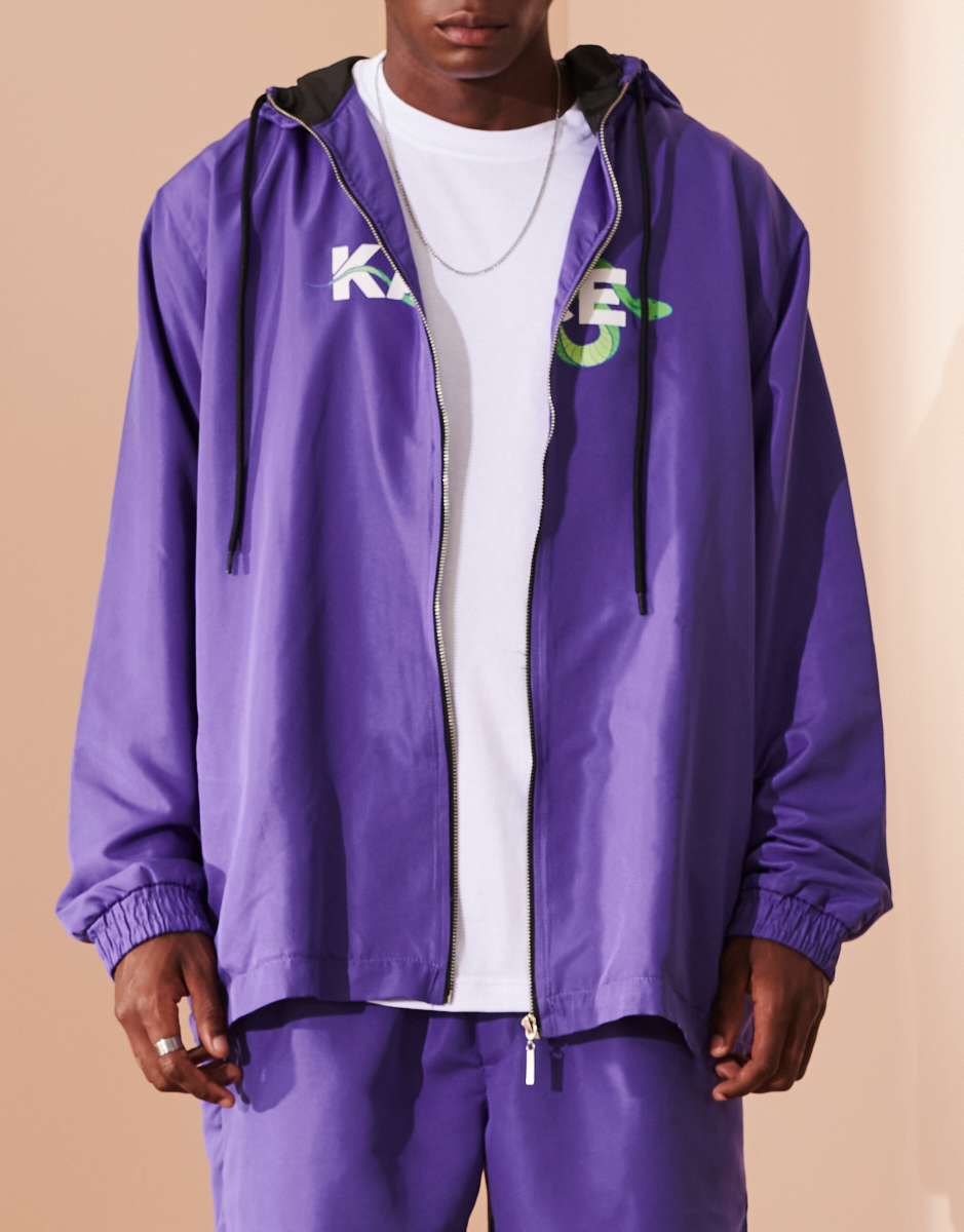 Jaqueta Corta Vento Zíper